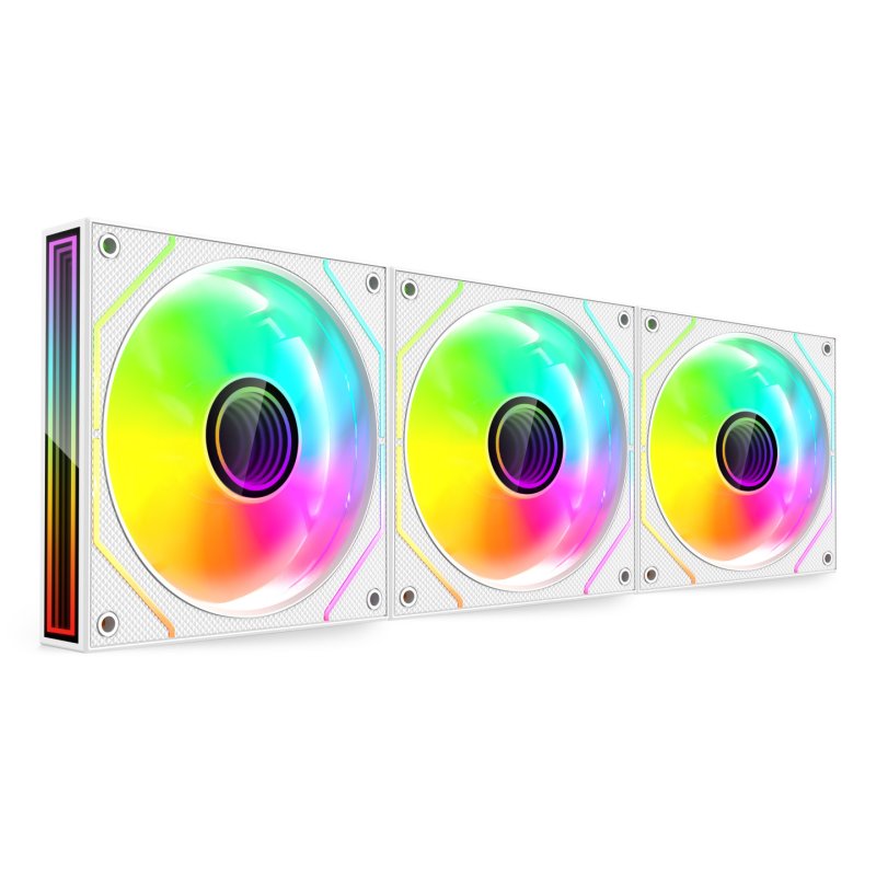 Mars Gaming MF3DPROKITW computer cooling system Computer case Fan 12 cm White