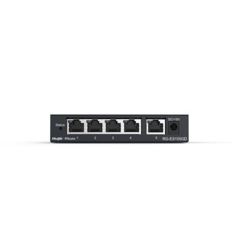 RUIJIE REYEE RG-ES105GD 5-PORT GIGABIT DESKTOP SWITCH METAL CASE