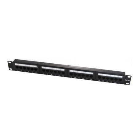 PATCH PANEL WP CAT6 UTP 24 NEGRO