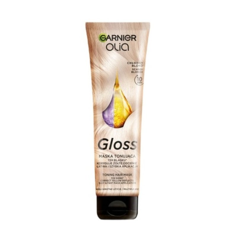 Olia Gloss Coloring Mask Hair Toner Cool Blonde 150ml