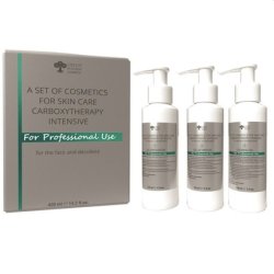 Green Pharm Cosmetics Carboxytherapy Intensive Peeling For Face Set 120ml Peeling 150ml Activator 150ml Soothing Gel