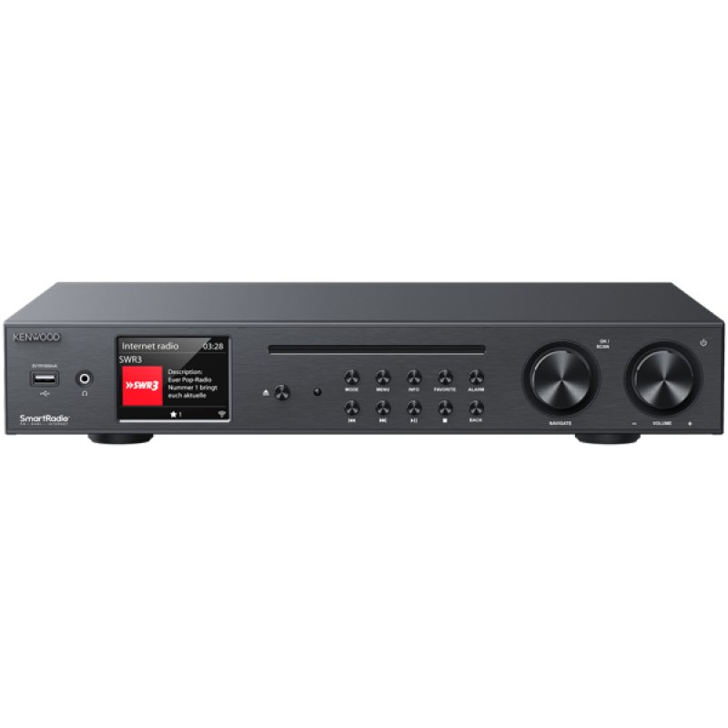 Kenwood KR-W8000SCD-B récepteur AV 30 W Stéréo Noir