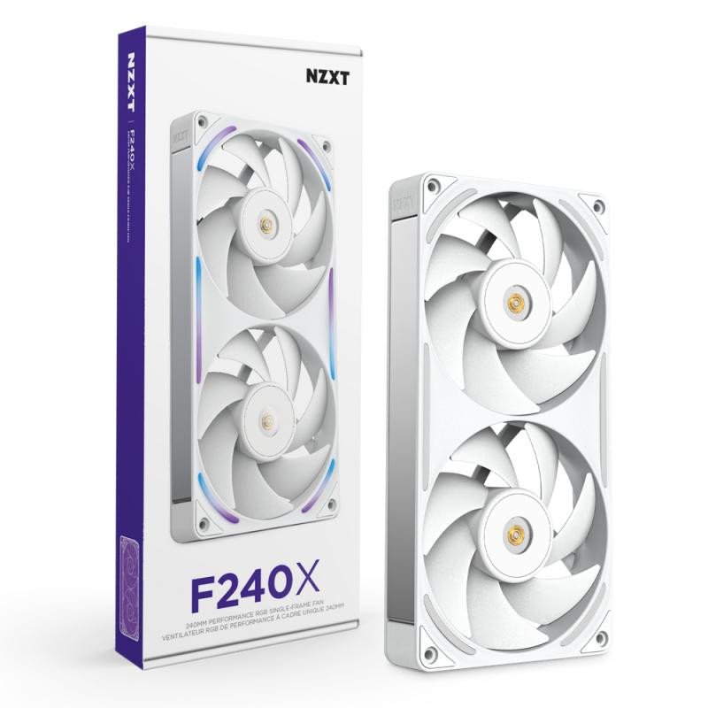 NZXT F240X RGB White