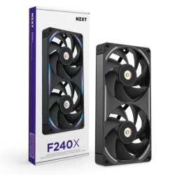 NZXT F240X RGB Black