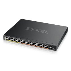 Zyxel XMG2230-52HP Géré L2/L3 2.5G Ethernet (100/1000/2500) Connexion Ethernet, supportant l'alimentation via ce port