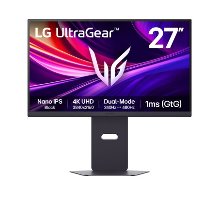 UltraGear 27G850A-B (68.5 cm (27 Zoll), dunkelgrau, UltraHD/4K, IPS-Black, Dual-Mode, HDR, 240Hz Panel)