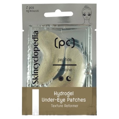 Skincyclopedia Hydrogel Undereye Patches With Peptide Caffeine Hyaluronic Acid & Collagen 2 Pieces