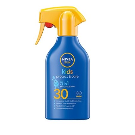 Nivea Children's Sunscreen Spray With Pump Spf 30 Sun Kids 270 Ml