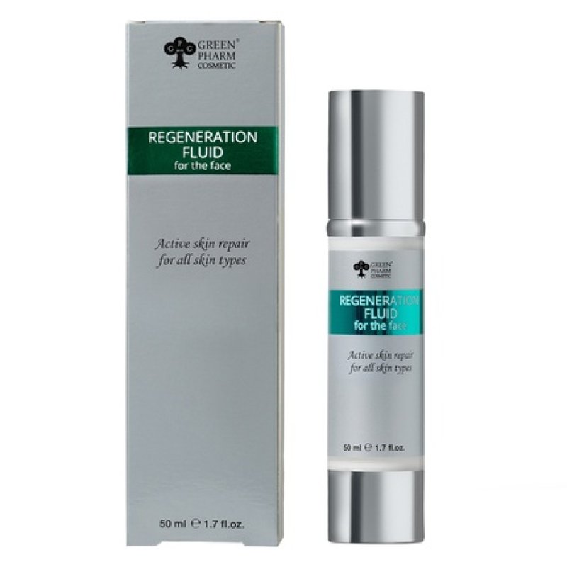 Green Pharm Cosmetics Regeneration Fluid Regenerating Face Fluid 50ml