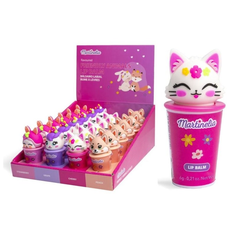 Martinelia Friendly Animals Lip Balm