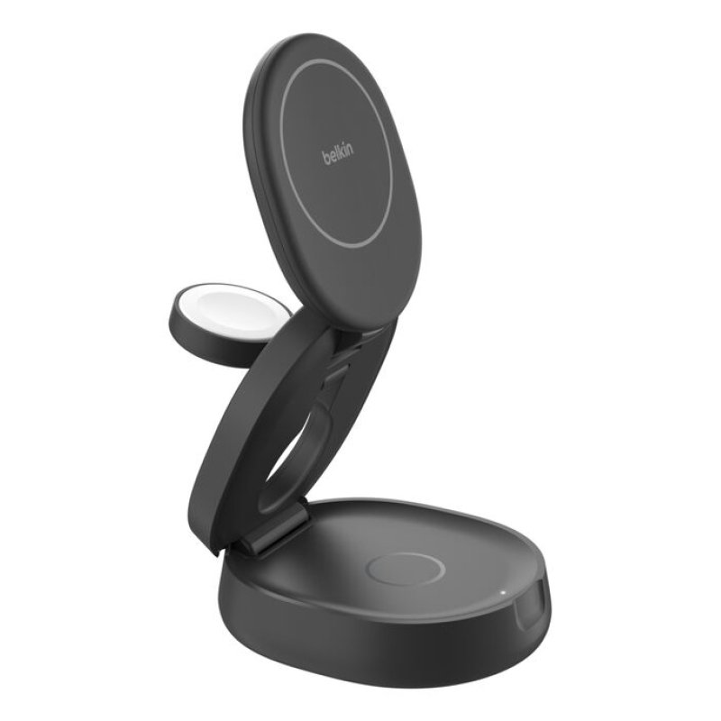 Belkin WIZ034KQBK chargeur d'appareils mobiles Casque, Smartphone, Smartwatch Noir USB Recharge sans fil Charge rapide