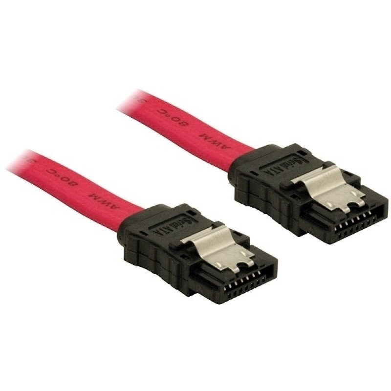 DeLOCK - 0.7m SATA cable Red