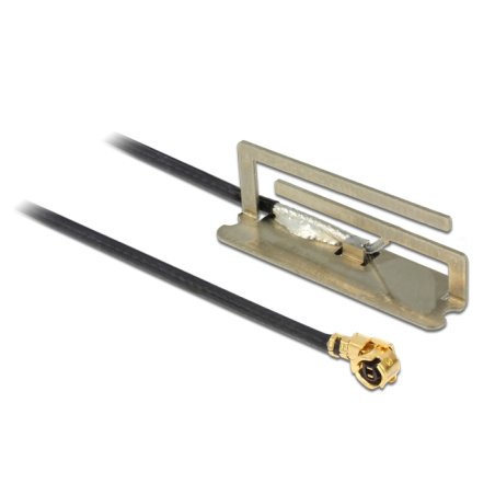 Delock WLAN 802.11 ac/a/h/b/g/n Antenne I-PEX Inc., MHF® I Stecker 1,6 dBi 45 cm PIFA intern