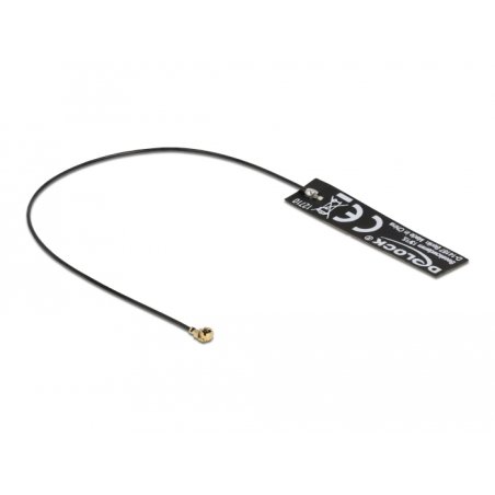 Delock GNSS BEIDOU GALILEO GLONASS GPS L1 L2 L5 Antenne I-PEX Inc., MHF® I kompatibler Stecker 0 - 2 dBi