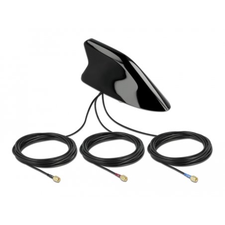 Delock Shark Fin Antenne mit LTE WLAN GNSS Multiband