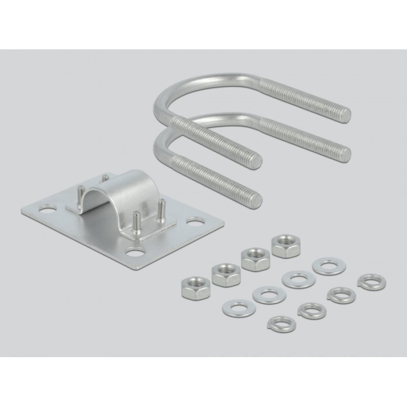 DeLOCK Antenne 433 MHz N femelle 2 dBi 40 cm omnidirectionnelle fixe extérieure gris