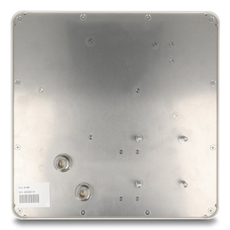 DeLOCK 5G LTE MIMO Antenna 2 x N jack 2.7 - 9.0 dBi directional wall and pole mounting outdoor white