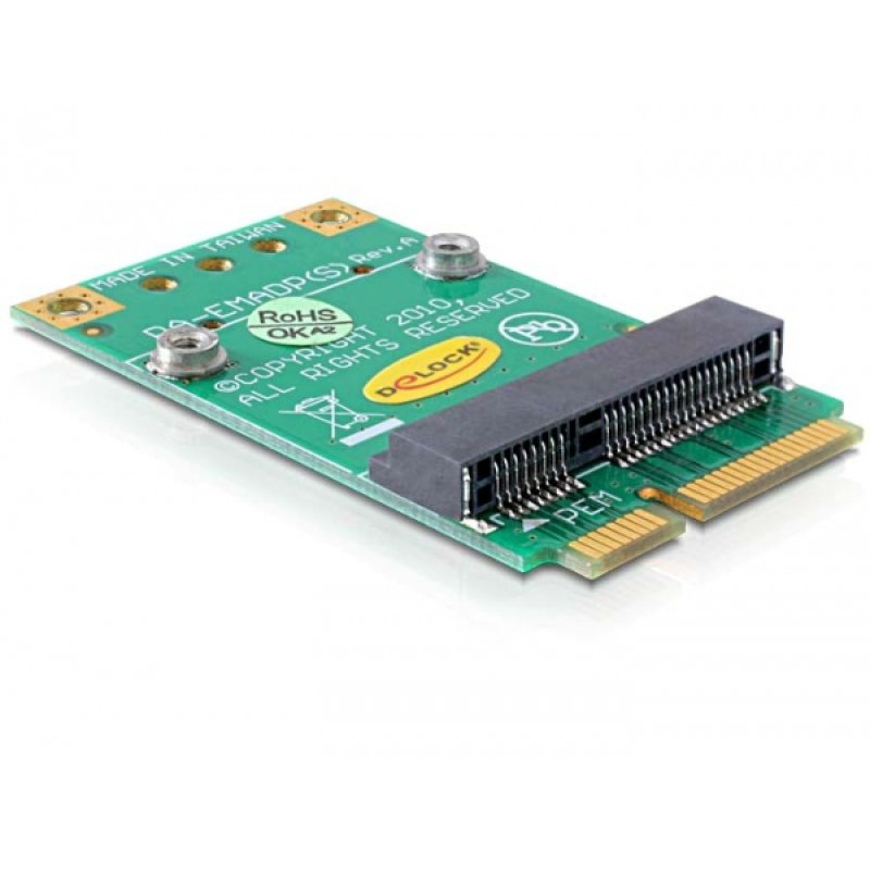 Konverter Mini PCI Express Half-Size Full-Size