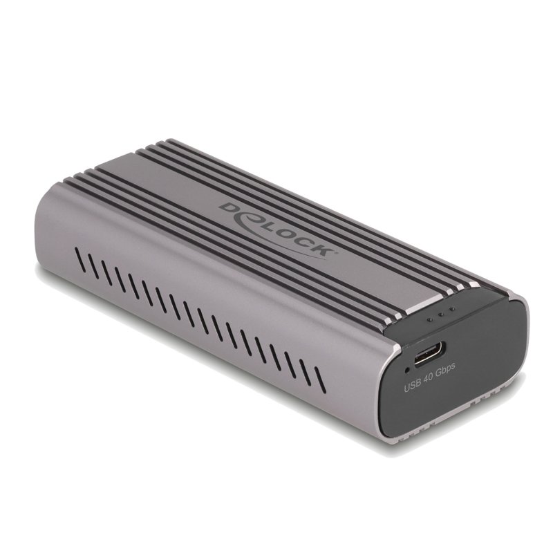 DeLOCK USB Type-C 40 Gbps Enclosure for 1 x M.2 NVMe PCIe SSD