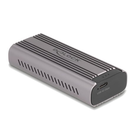 DeLOCK USB Type-C 40 Gbps Enclosure for 1 x M.2 NVMe PCIe SSD