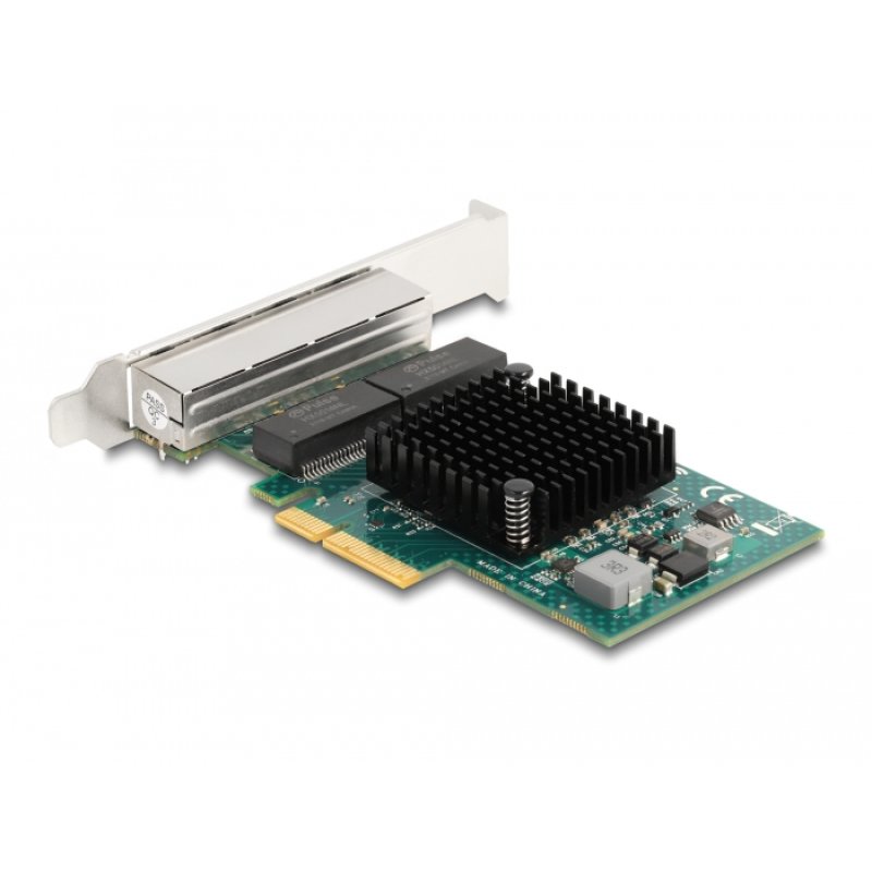 PCI Express x4 Netzwerkkarte Gigabit LAN 4 x RJ45 BCM