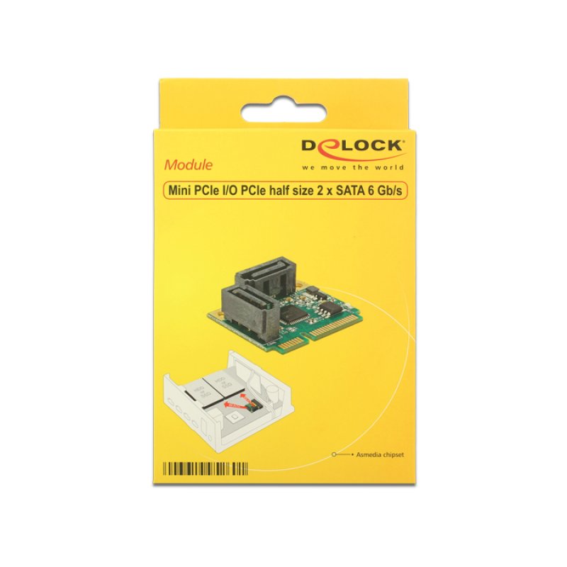 DeLOCK 95260 carte et adaptateur d'interfaces Interne SATA