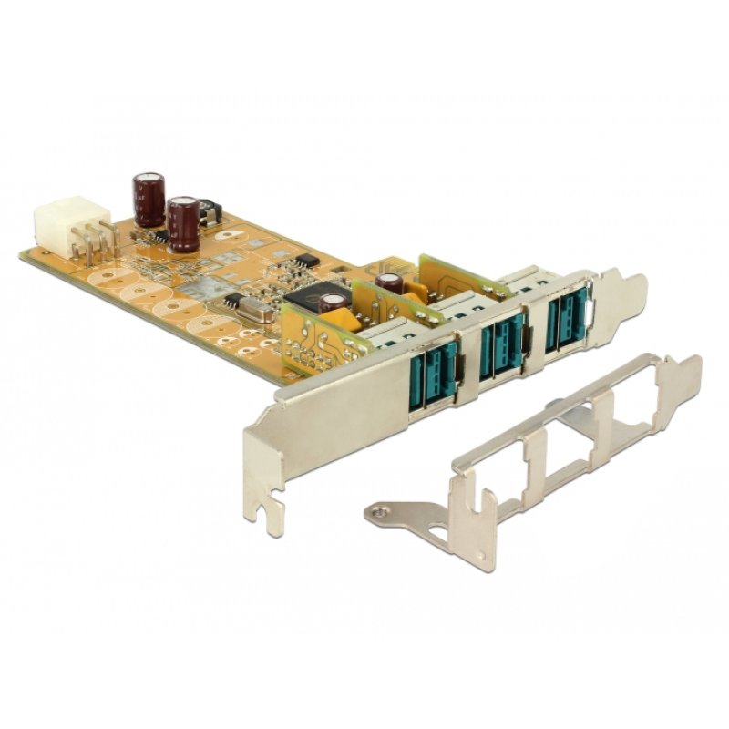 PoweredUSB PCI Express x1 Karte 3 x 12 V