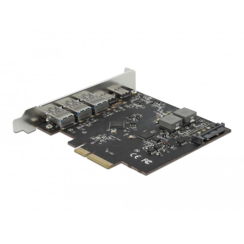 PCI Express x4 Karte zu 2 x USB Type-C™ 3 x USB Typ-A - SuperSpeed USB 10 Gbps