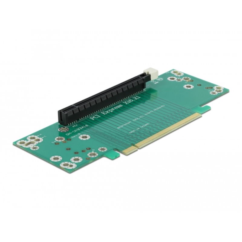 DeLOCK Riser Card PCI Express x16 to x16 left insertion - Slot height 53.9 mm