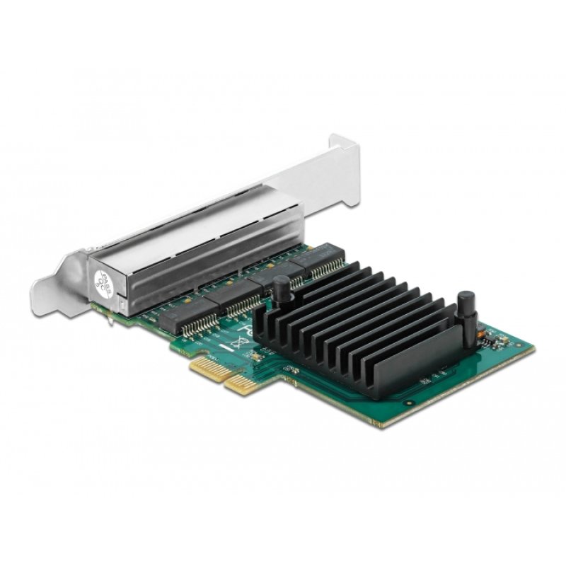 DeLOCK PCI Express x1 Card 4 x RJ45 Gigabit LAN RTL8111