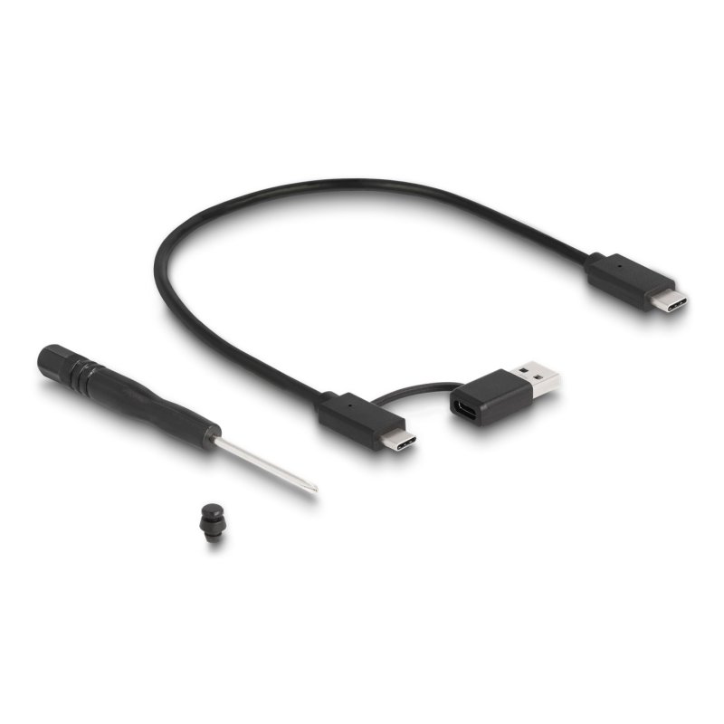 Externes Gaming Gehäuse für M.2 NVMe PCIe SSD mit SuperSpeed USB 20 Gbps (USB 3.2 Gen 2x2) USB Type-C™ Buchse und