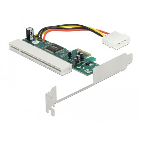 DeLOCK Riser Card PCI Express x1 to 1 x PCI 32 Bit 5 V Slot Asmedia