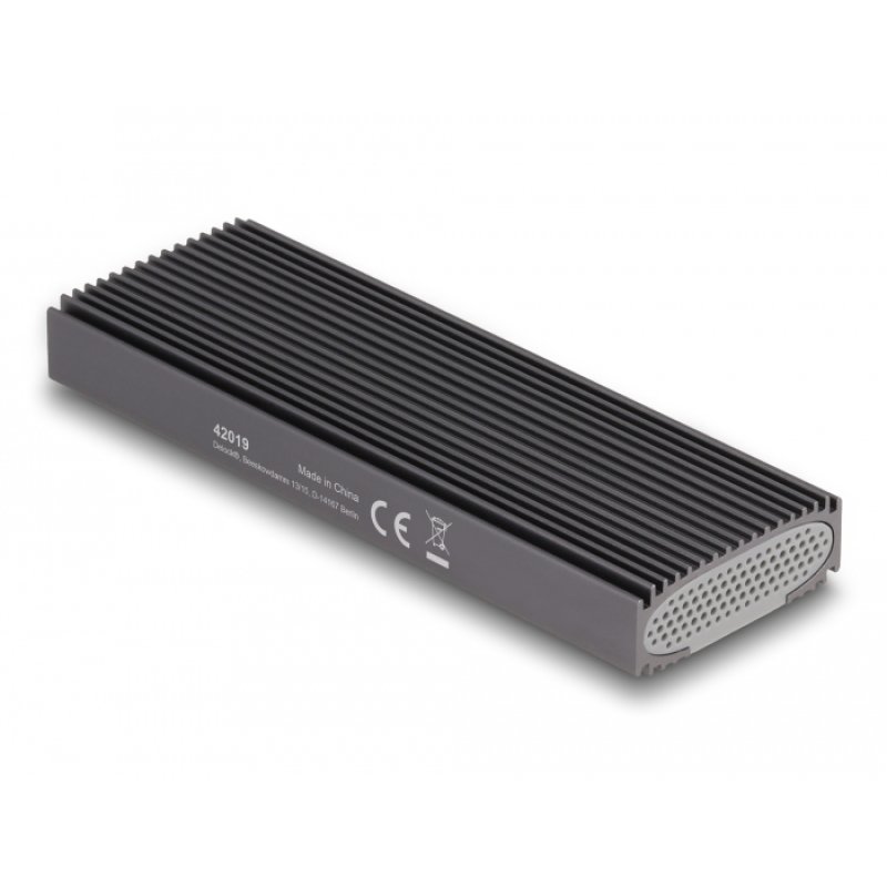 DeLOCK Boitier USB Type-C Combo externe pour M.2 NVMe PCIe ou SATA SSD - sans outil