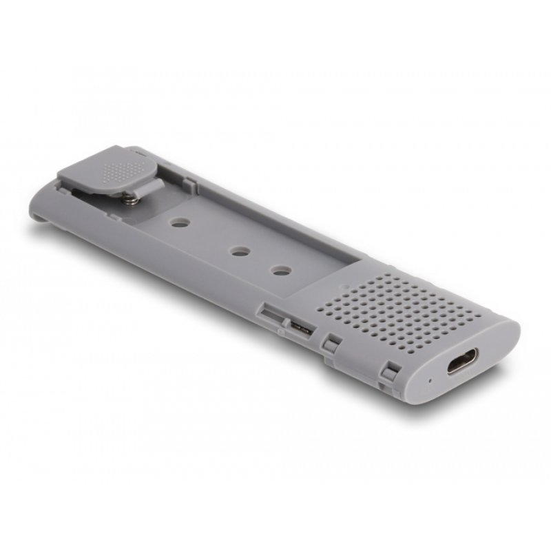 DeLOCK Boitier USB Type-C Combo externe pour M.2 NVMe PCIe ou SATA SSD - sans outil