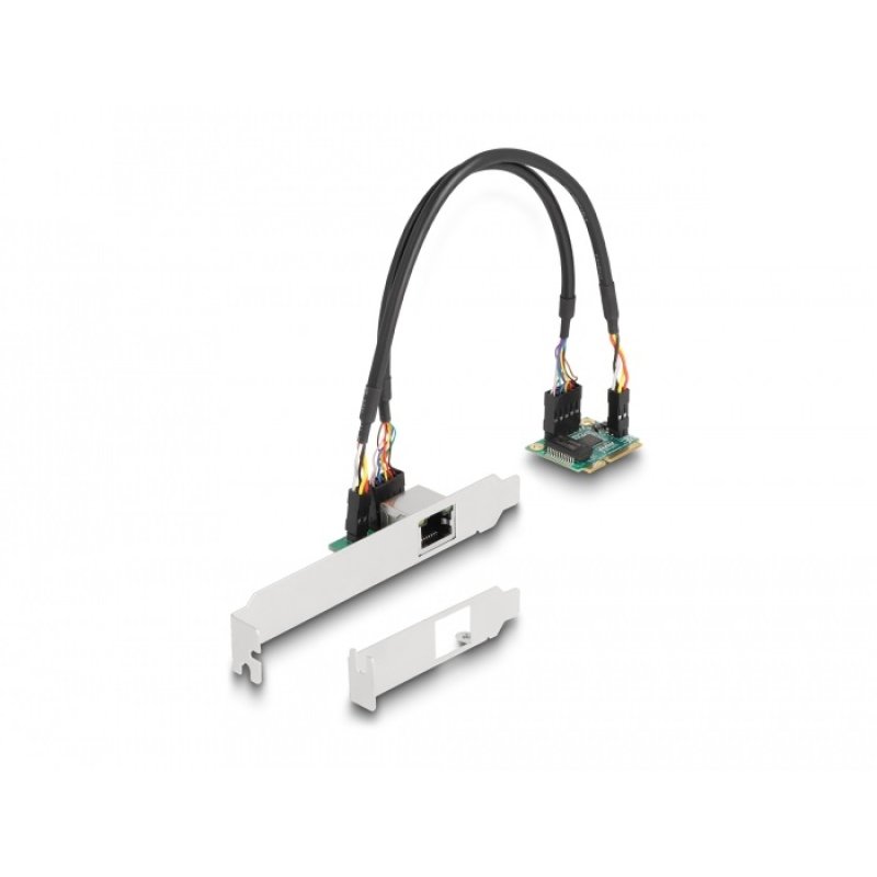 DeLOCK Mini PCIe I/O PCIe half size 1 x RJ45 2,5 Gigabit LAN