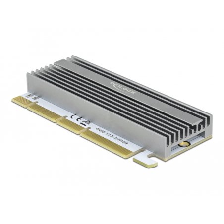 DeLOCK PCI Express x16 (x4 / x8) Card to 1 x NVMe M.2 Key M with LED illumination