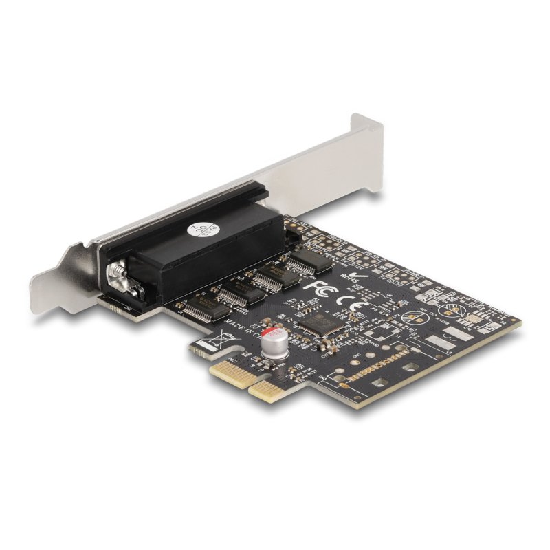 DeLOCK Carte PCI Express vers 4 x RS-232 en série