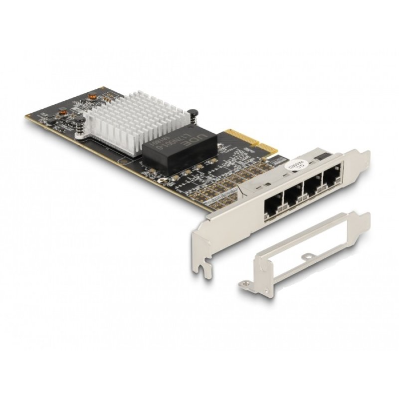 DeLOCK PCI Express x4 Card to 4 x RJ45 Gigabit LAN i350