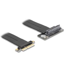 Riser Karte PCI Express 3.0 x4 Stecker zu U.2 SFF-8639 SSD Slot 90° gewinkelt mit Kabel 30 cm