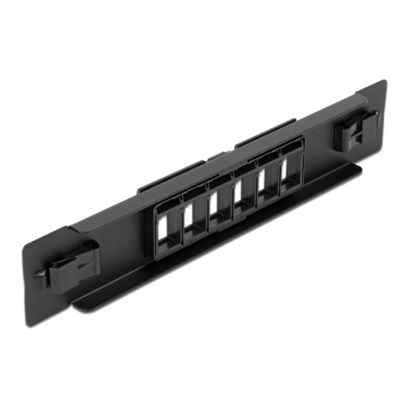 Delock 10? Keystone Patchpanel 6 Port werkzeugfrei