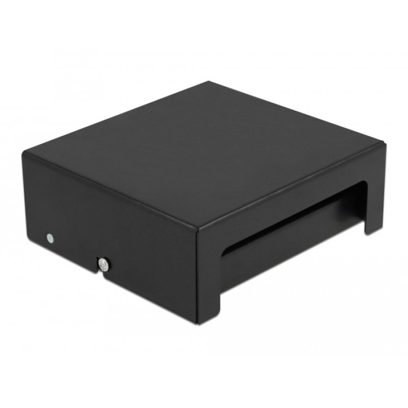 Delock Keystone Patchpanel 6 Port schwarz