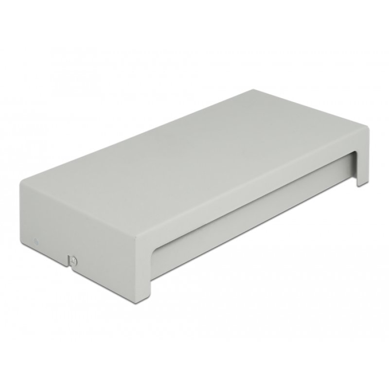 DeLOCK Panneau de distribution Keystone, 12 ports, gris