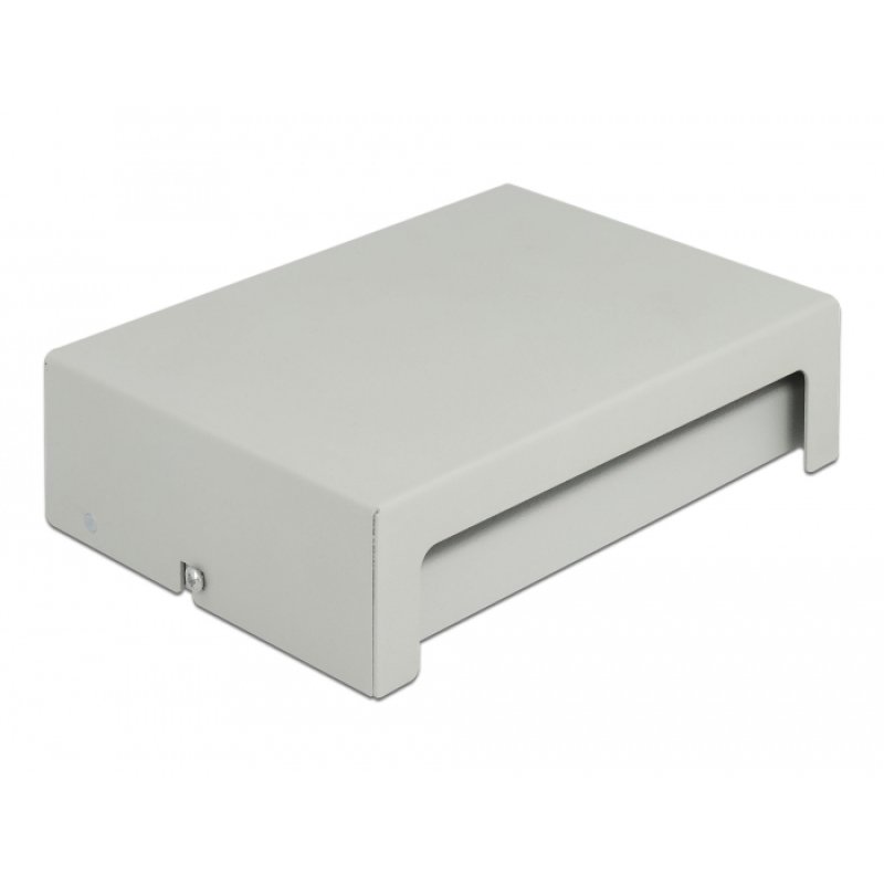 DeLOCK Keystone Patch Panel 8 Port grey