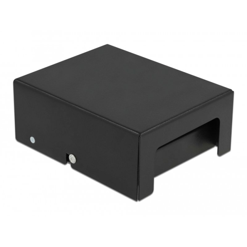 DeLOCK Panneau de distribution Keystone, 4 ports, noire