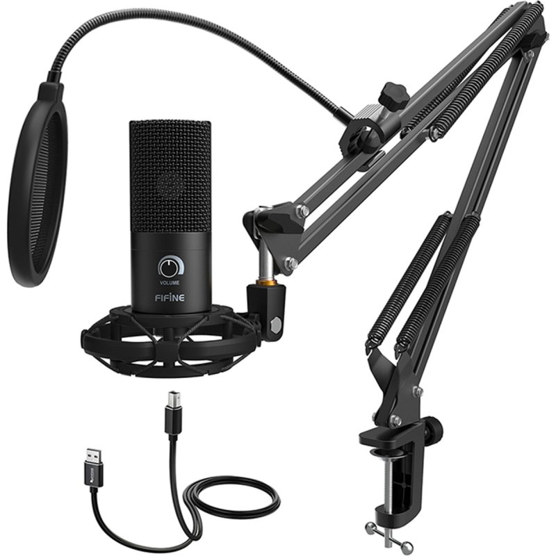 Fifine T669 studio microphone (black)