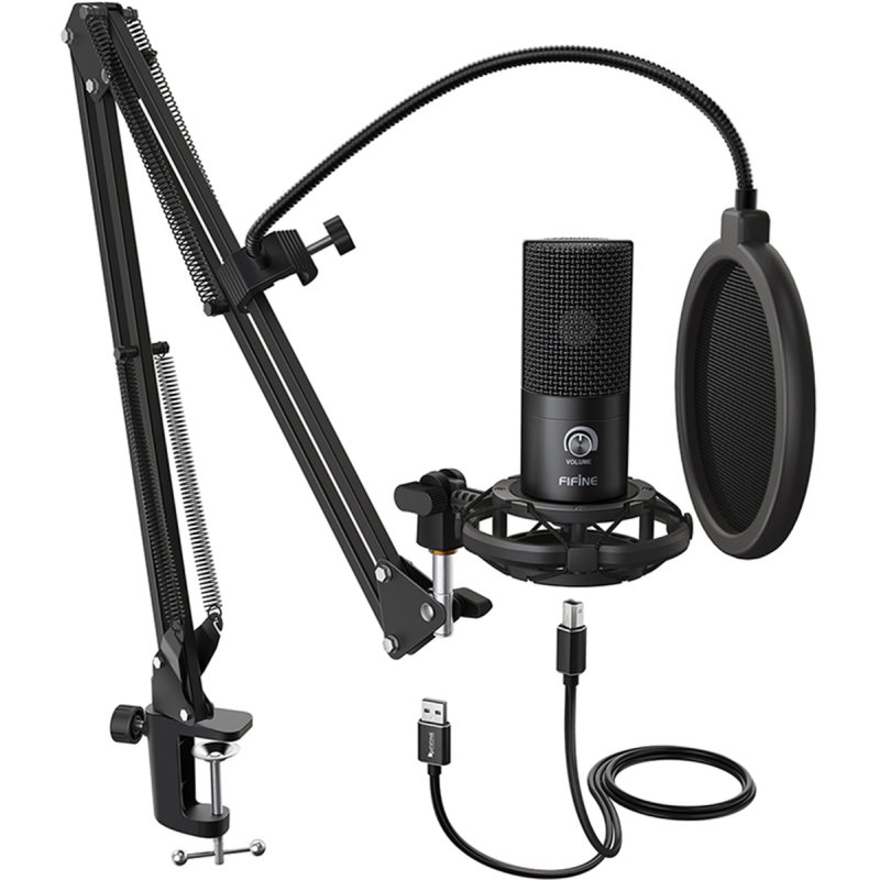 Fifine T669 studio microphone (black)