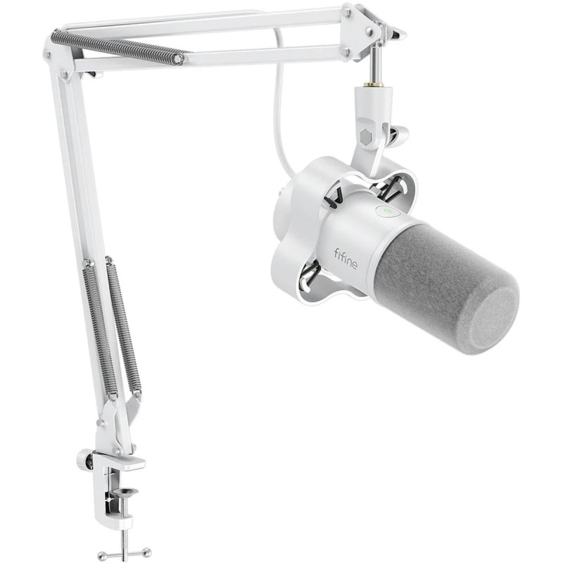 Fifine K688W dynamic microphone (white)
