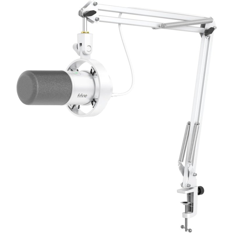 Fifine K688W dynamic microphone (white)