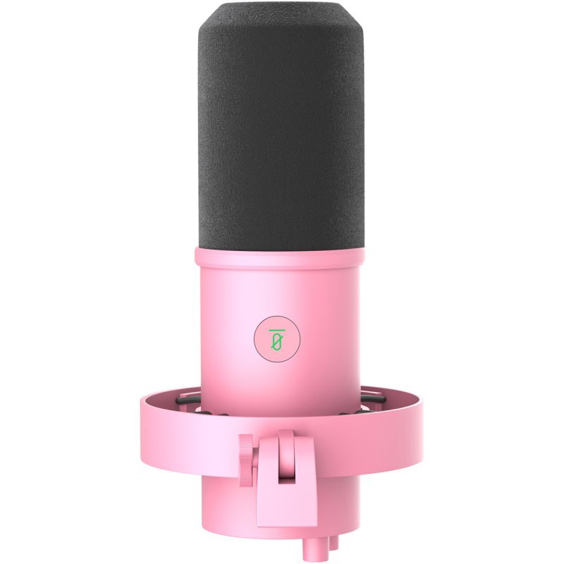 Fifine K688P dynamic microphone (pink)