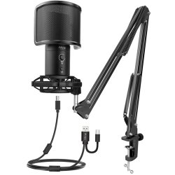 Fifine T683 condenser microphone (black)
